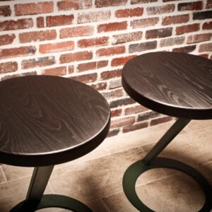 White Ash, Blacked w/ Hunter Green Steel Bases