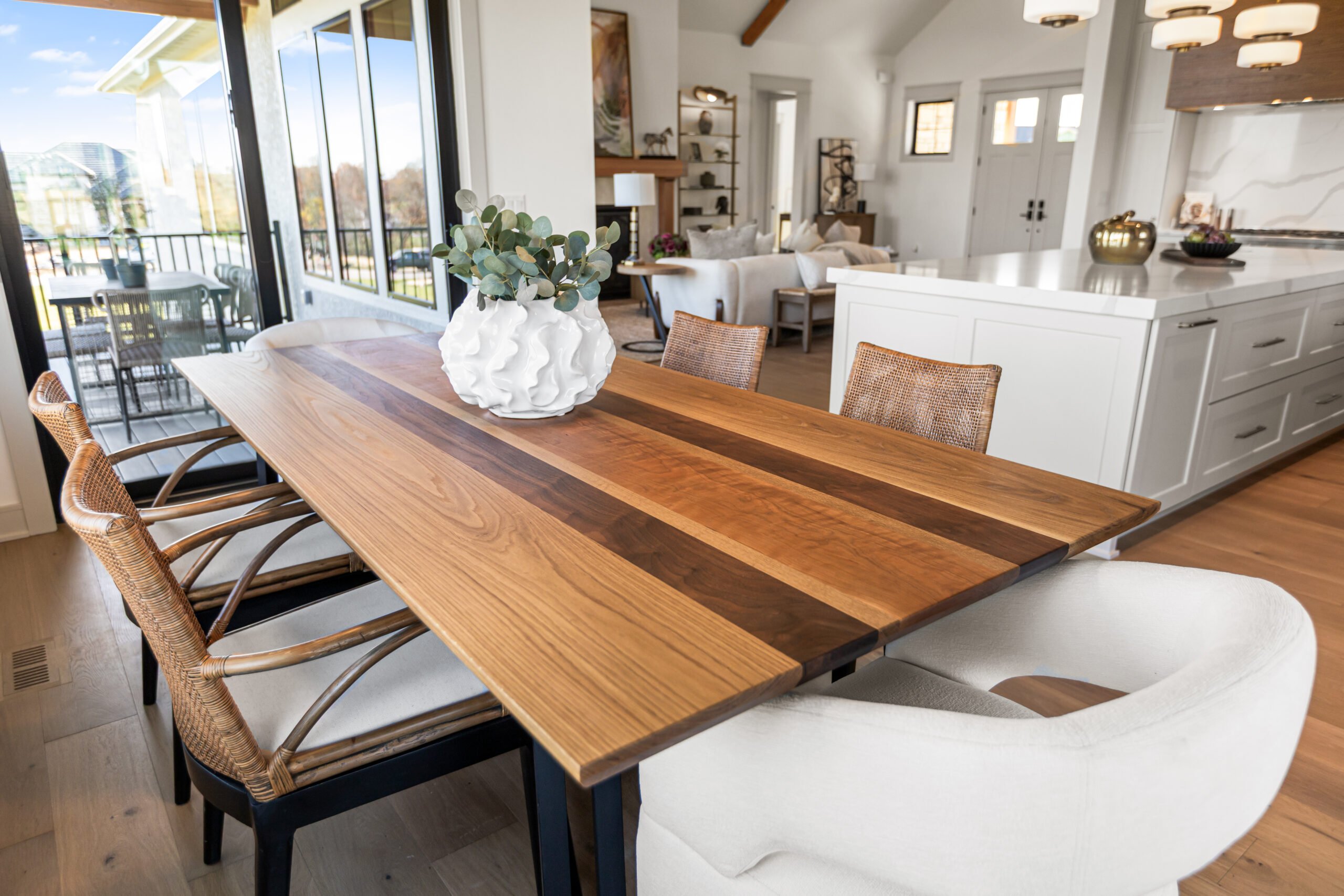 White Oak, Walnut \u0026 Cherry Table - Sycamore Furniture, image size:2560x1707